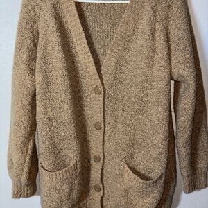 Lowrys Farm oversized, comfy, tan Women's Sweater size large women’s
